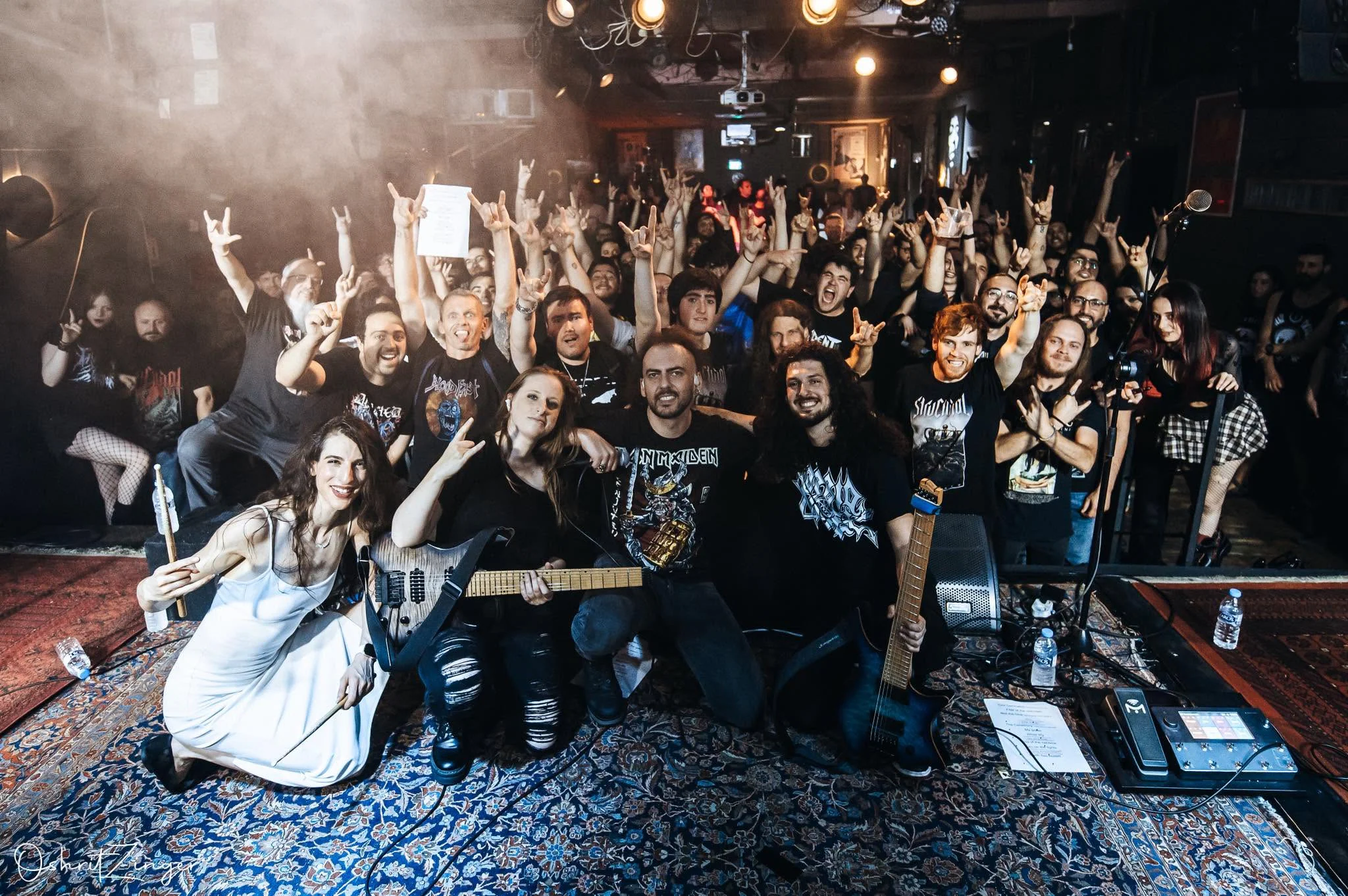 Structural with the crowd after a show